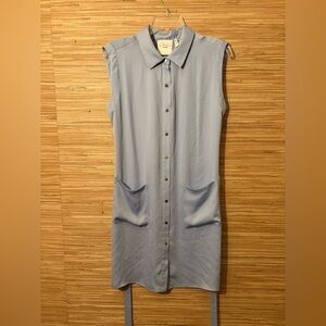 L'Academie Sleeveless Midi Dress Sz M